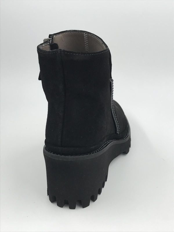 XSA dam Klaars nubuk nero (0176 V402 london nero) - Stiletto Schoenen (Oudenaarde)