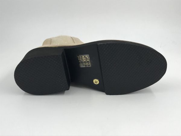 XSA dam KLaars suède beige (I25M0340 london dark beige) - Stiletto Schoenen (Oudenaarde)