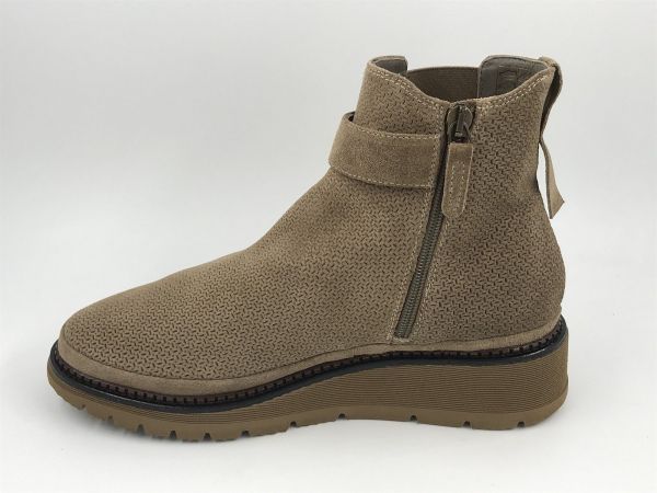 XSA dam Klaars suède taupe (0511 V2 crosta tortora) - Stiletto Schoenen (Oudenaarde)