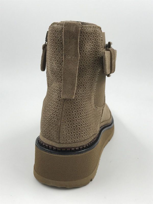XSA dam Klaars suède taupe (0511 V2 crosta tortora) - Stiletto Schoenen (Oudenaarde)