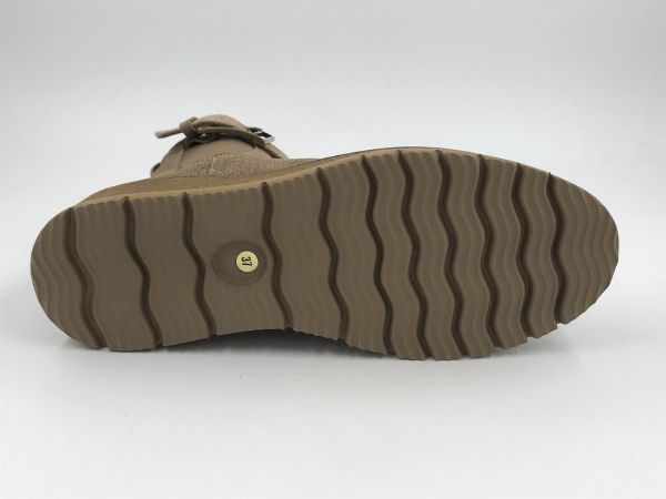 XSA dam Klaars suède taupe (0511 V2 crosta tortora) - Stiletto Schoenen (Oudenaarde)