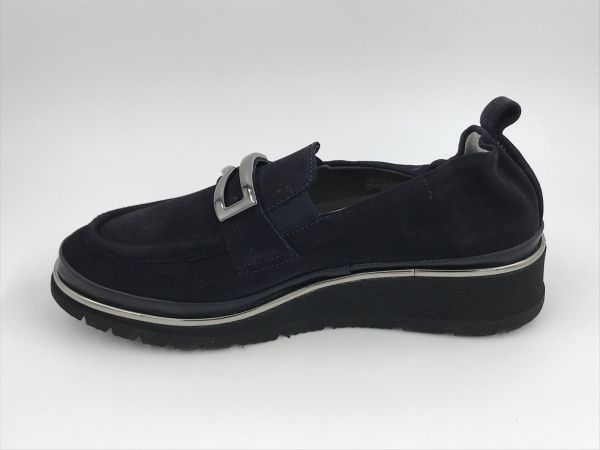 XSA dam moc nubuk navy (0175 V402 london navy) - Stiletto Schoenen (Oudenaarde)