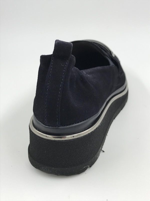 XSA dam moc nubuk navy (0175 V402 london navy) - Stiletto Schoenen (Oudenaarde)