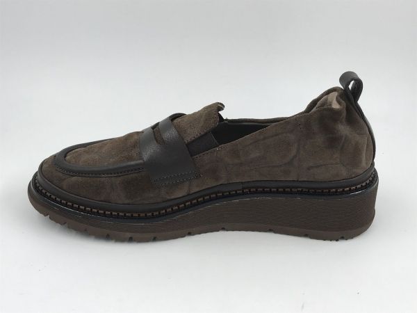 XSA dam moc suède bruin (0323 V101 dana 3972 T.moro) - Stiletto Schoenen (Oudenaarde)