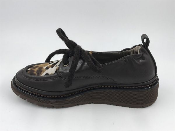 XSA dam mol led/pony bruin (0507 V101 poseidon brown) - Stiletto Schoenen (Oudenaarde)