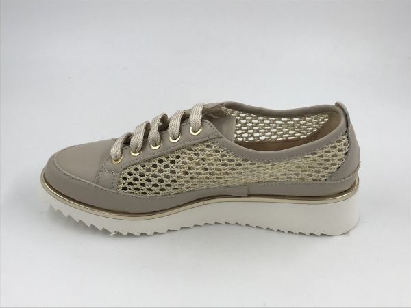 XSA dam mol led raffia beige (09702) - Stiletto Schoenen (Oudenaarde)