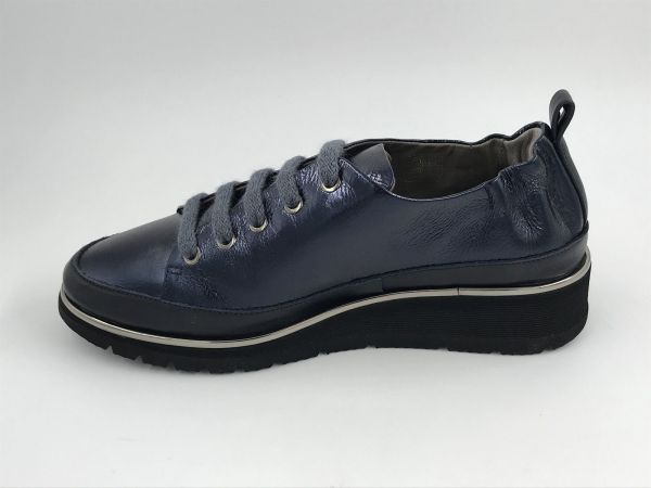 XSA dam mol metled blauw (I24M0160 sirio blu0893) - Stiletto Schoenen (Oudenaarde)