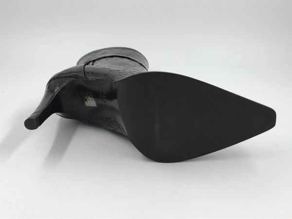 Zin dam Klaars crocled bruin (3262871 chiara G ninja TDM) - Stiletto Schoenen (Oudenaarde)