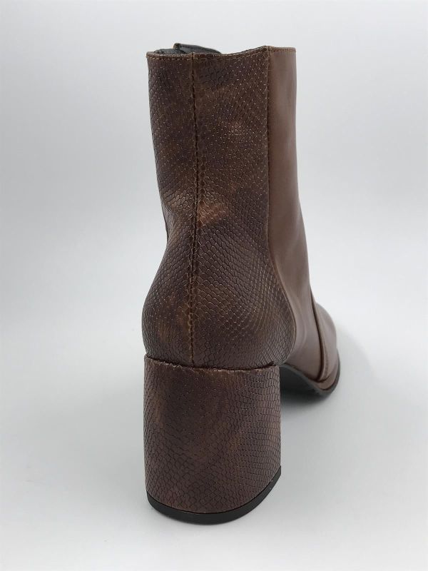 Zin dam Klaars led bruin (2911 943 brisa viper cuero coy brandy vi) - Stiletto Schoenen (Oudenaarde)