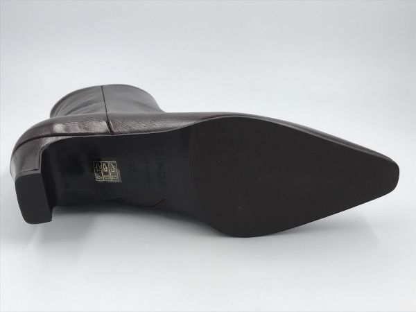 Zin dam Klaars led bruin (3636948 nina G anguila choco) - Stiletto Schoenen (Oudenaarde)