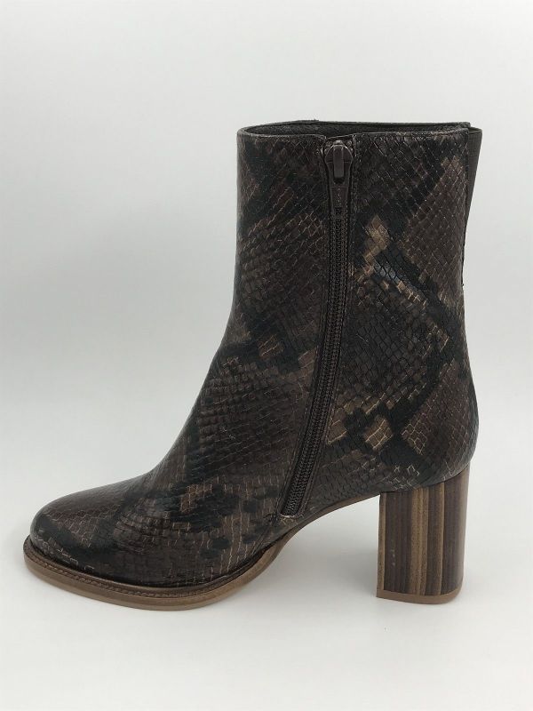 Zin dam KLaars led python bruin (3321 517 roble piton marron) - Stiletto Schoenen (Oudenaarde)