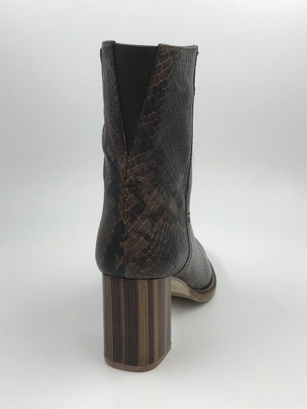 Zin dam KLaars led python bruin (3321 517 roble piton marron) - Stiletto Schoenen (Oudenaarde)