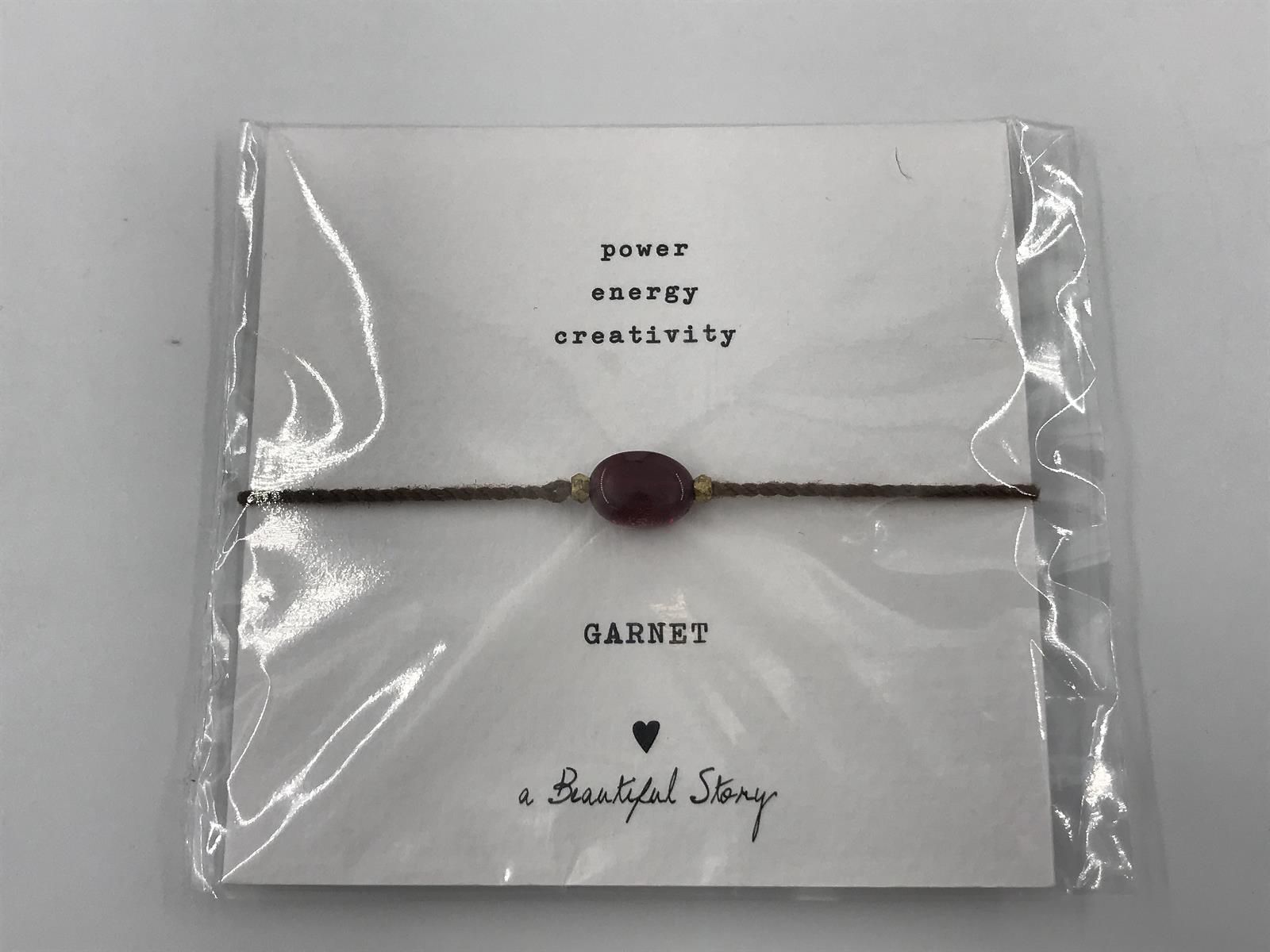 aBStory gemstone card garnet (BL22974 gemstone card garnet) - Stiletto Schoenen (Oudenaarde)