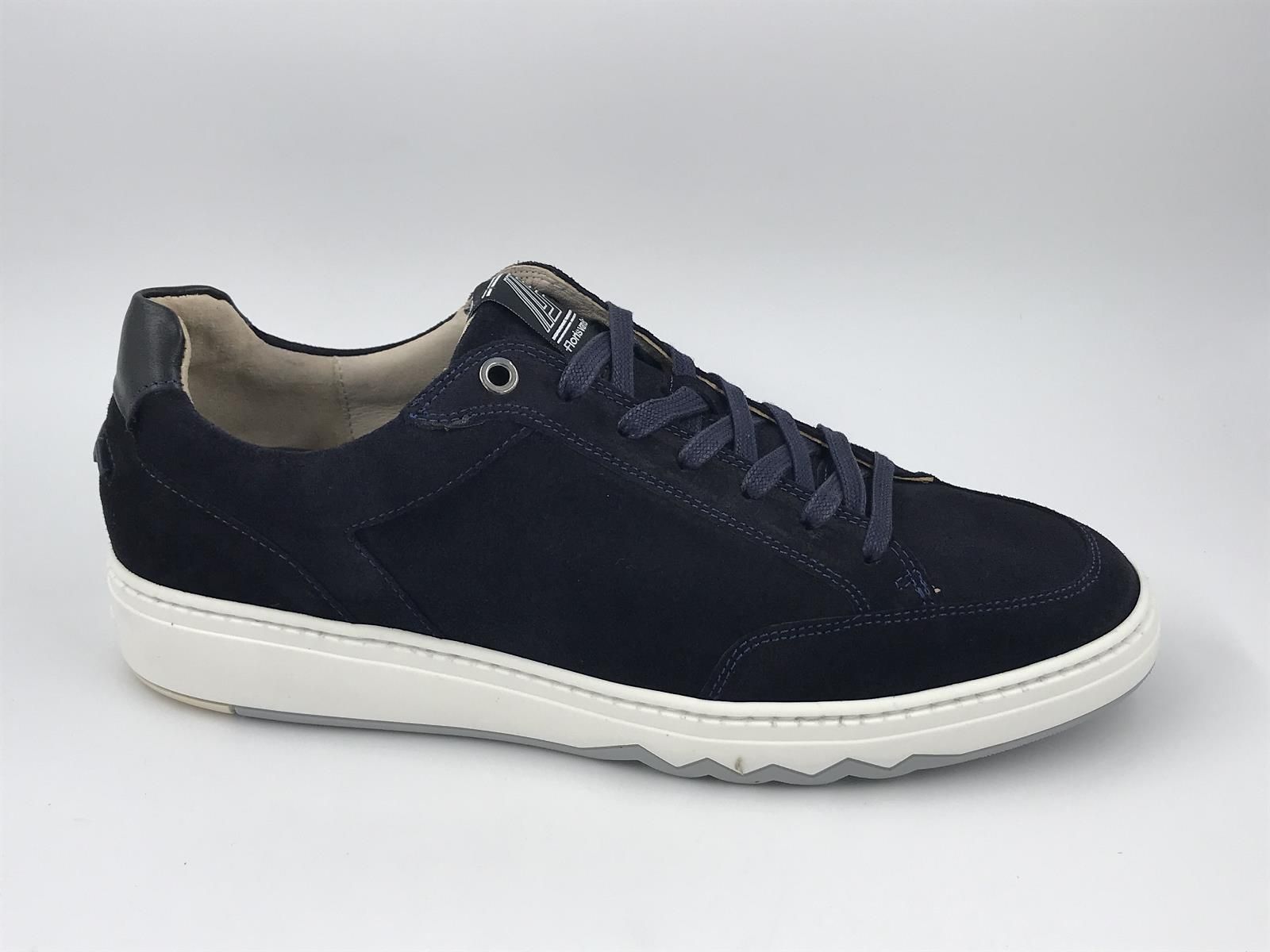 Floris her sneaker suède blauw (SFM-10183-41-01 sport G1/2 de kupster03.) - Stiletto Schoenen (Oudenaarde)