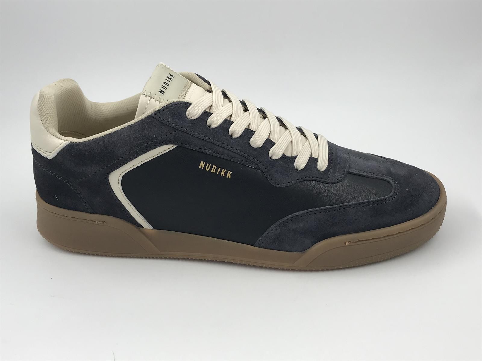 nubikk her sneaker led blauw (21077500 blueberry wing48LM navy) - Stiletto Schoenen (Oudenaarde)