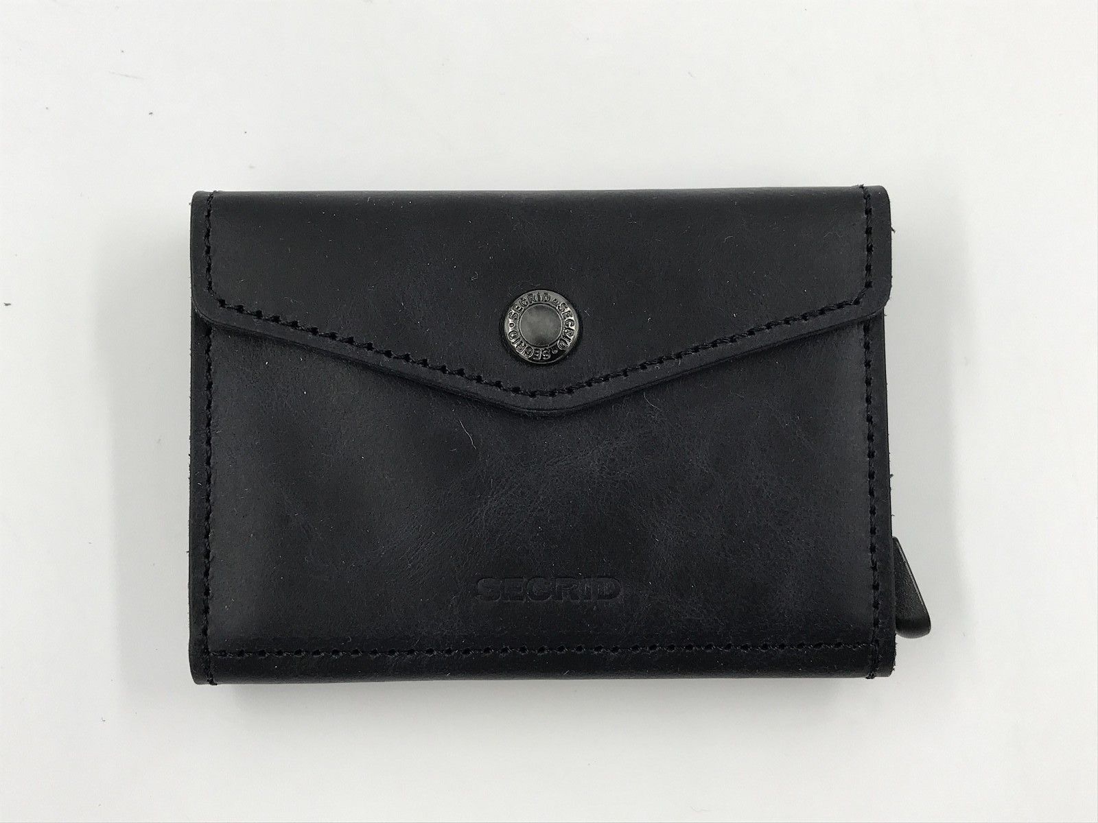 Secrid envelope wallet vintage black (EV-vintage black envelopwallet black) - Stiletto Schoenen (Oudenaarde)