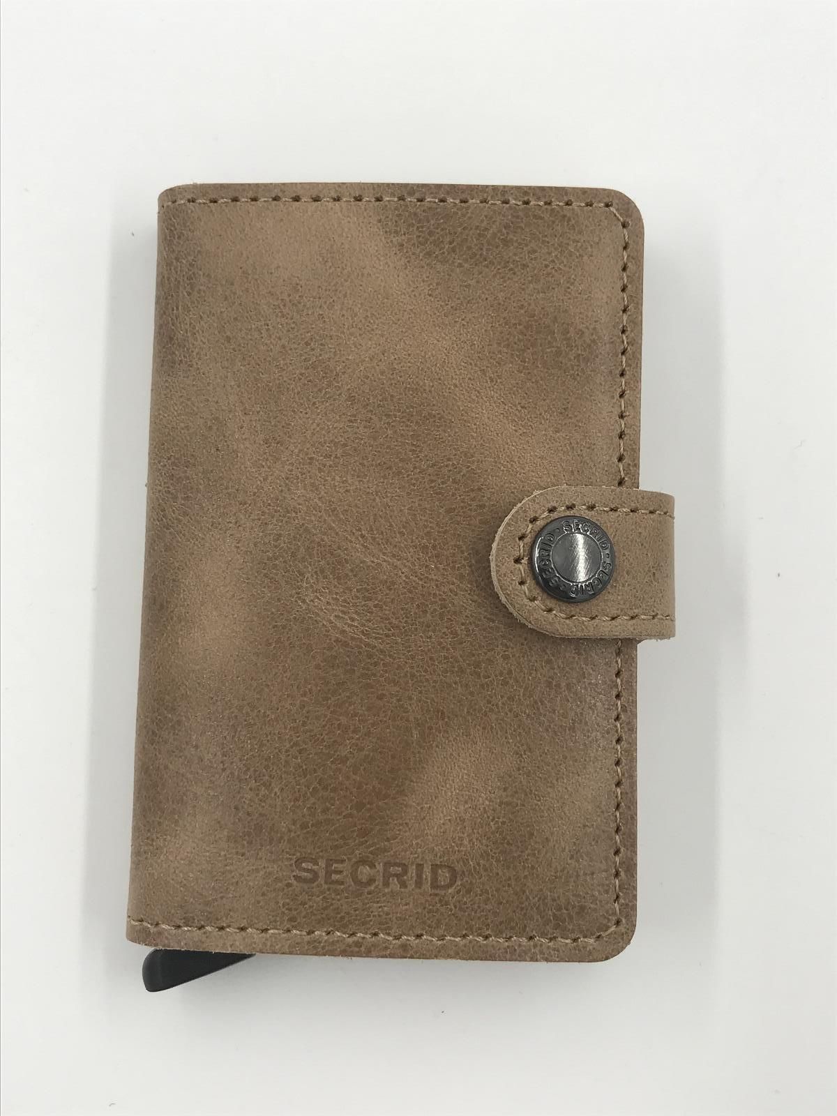 Secrid miniwallet vintage taupe (MV-taupe miniwallet vintage taupe) - Stiletto Schoenen (Oudenaarde)